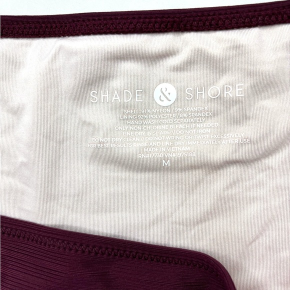 Maroon padded bikini size medium 36 B - Picture 3 of 5